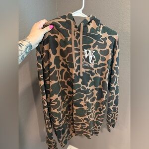 Camo Hooded Sweatshirt - Wiked Cowboy